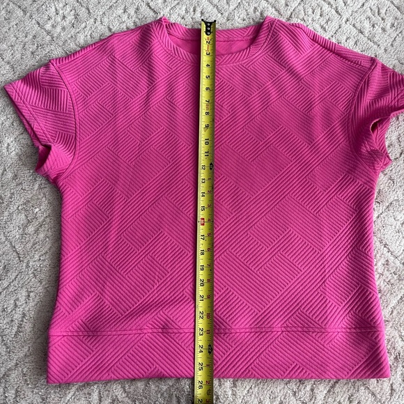 Pink Textured Two-Piece Lounge Set - Picture 4 of 9